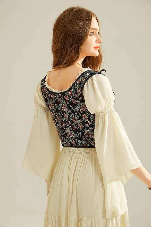 Black Multi Floral