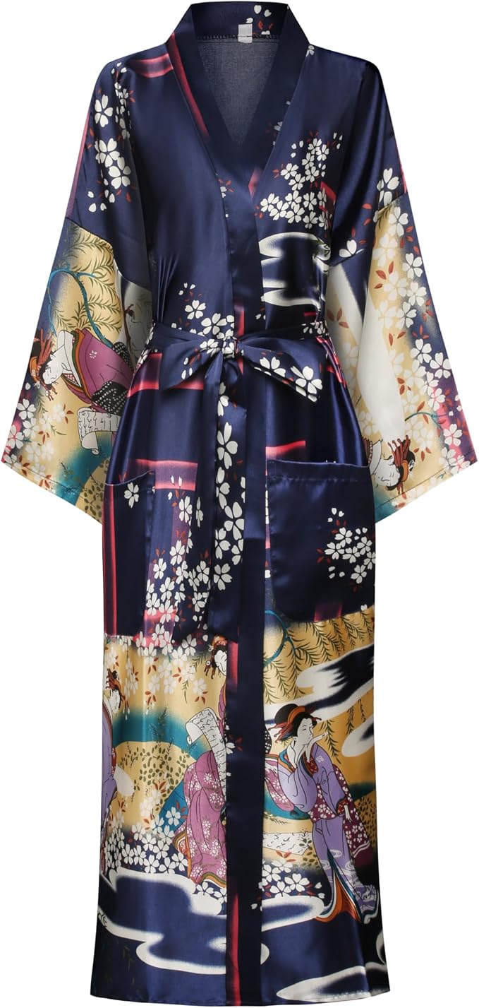 Floral Deep Blue