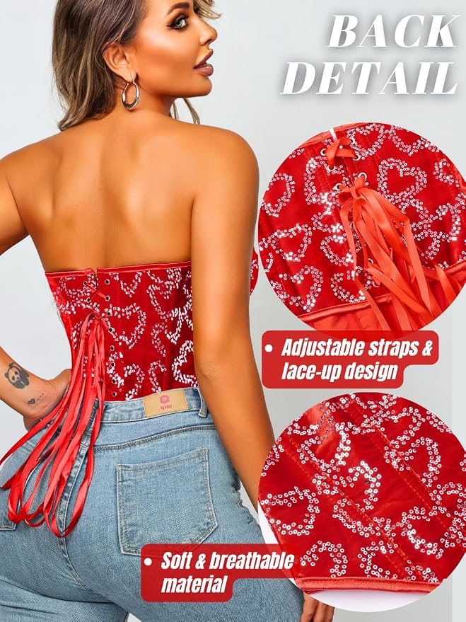 Red Sequin Velvet