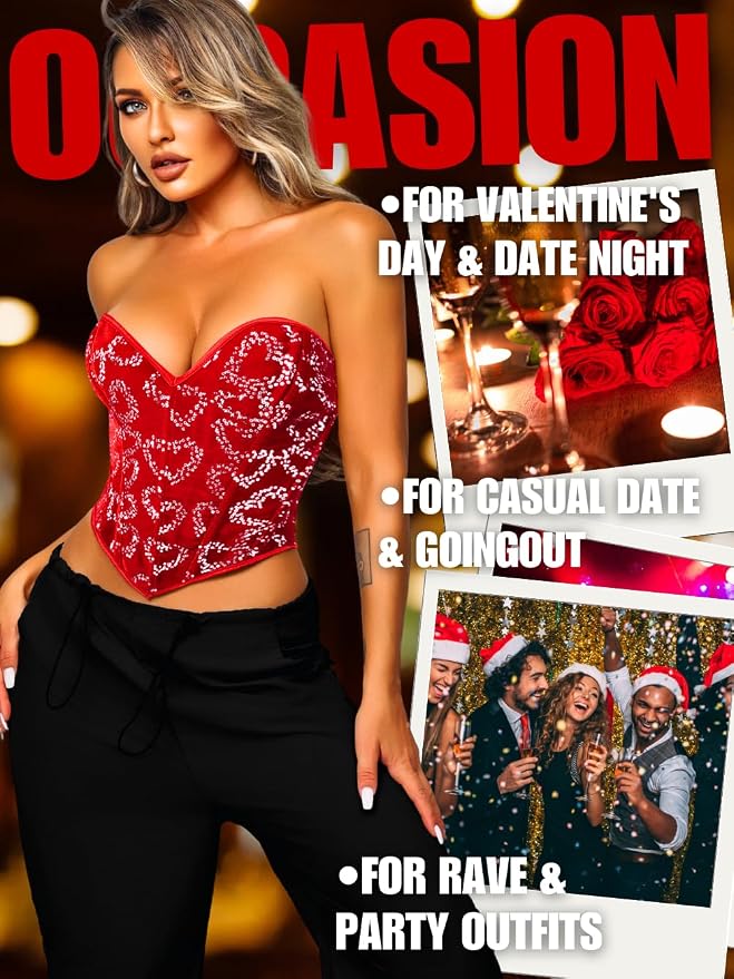 Red Sequin Velvet