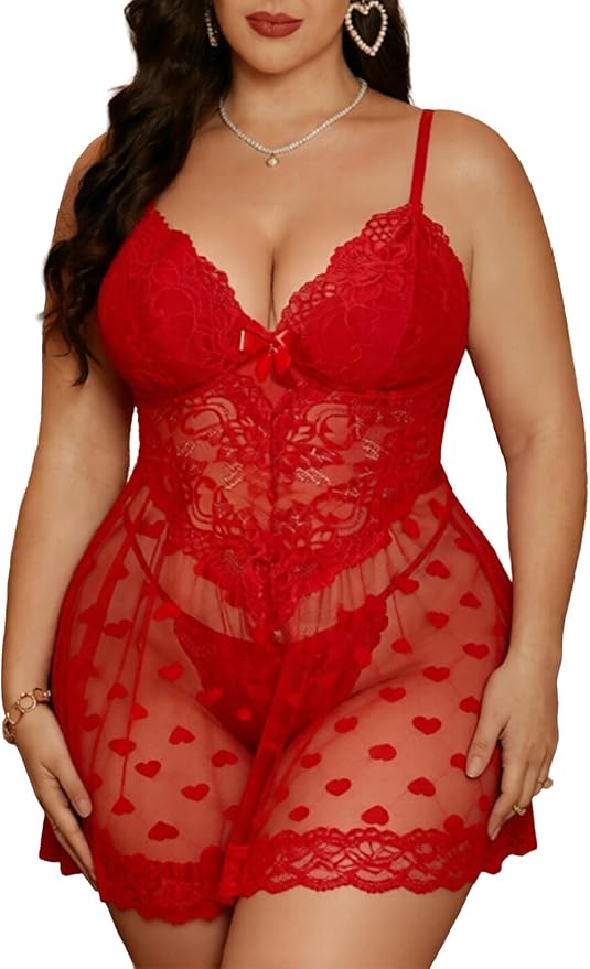 Red Heart Printed
