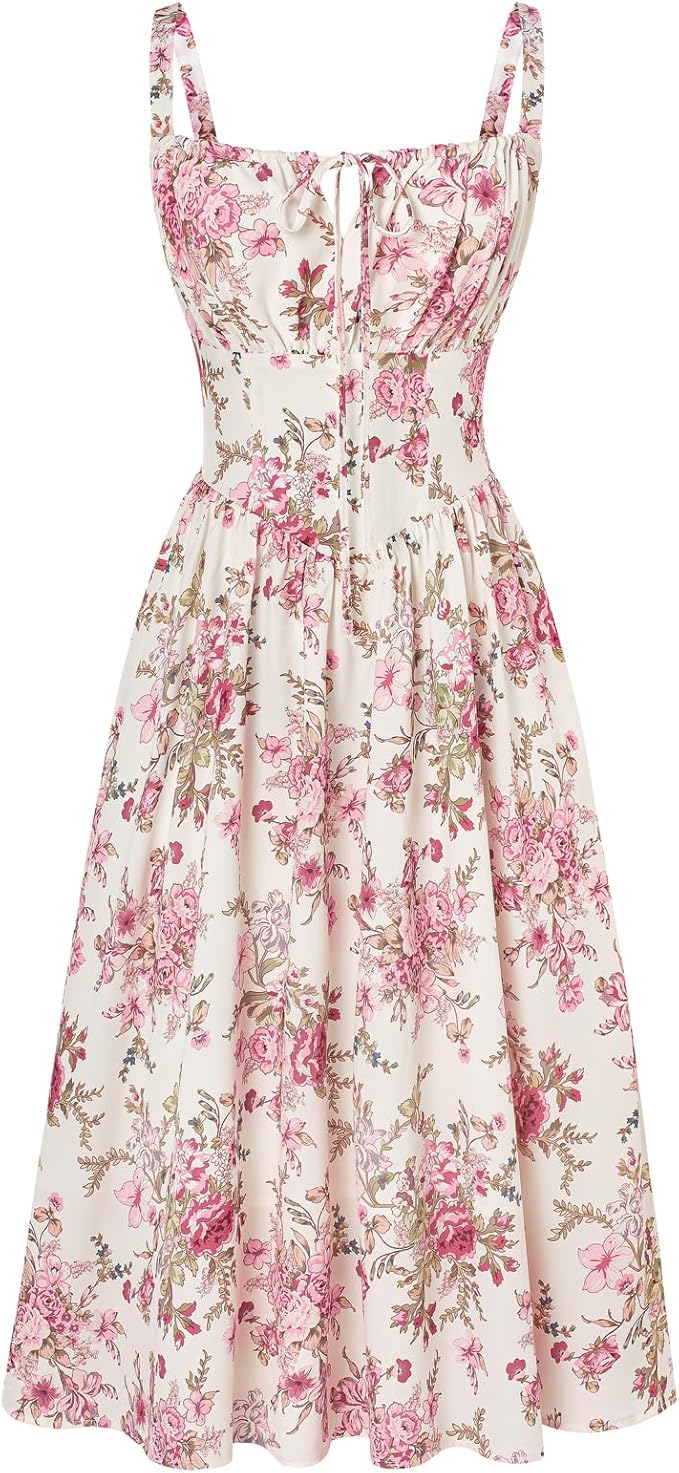Apricot Pink Floral