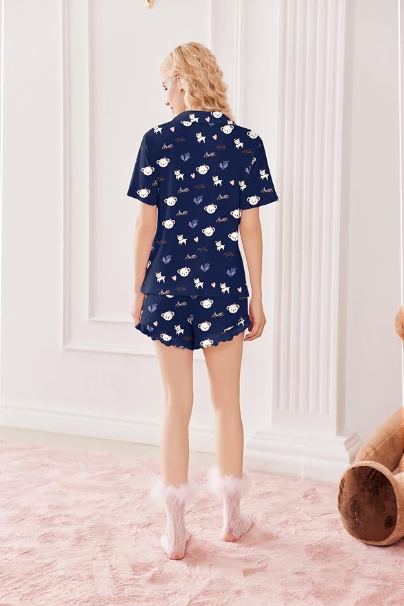 Teddy Bear-navy Blue