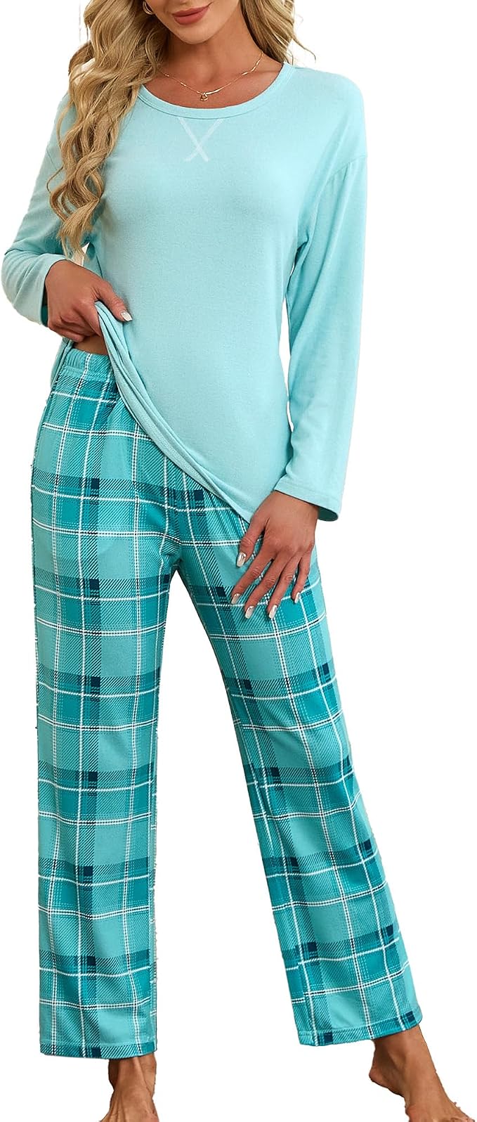 Lake Blue/Lake Blue Plaid