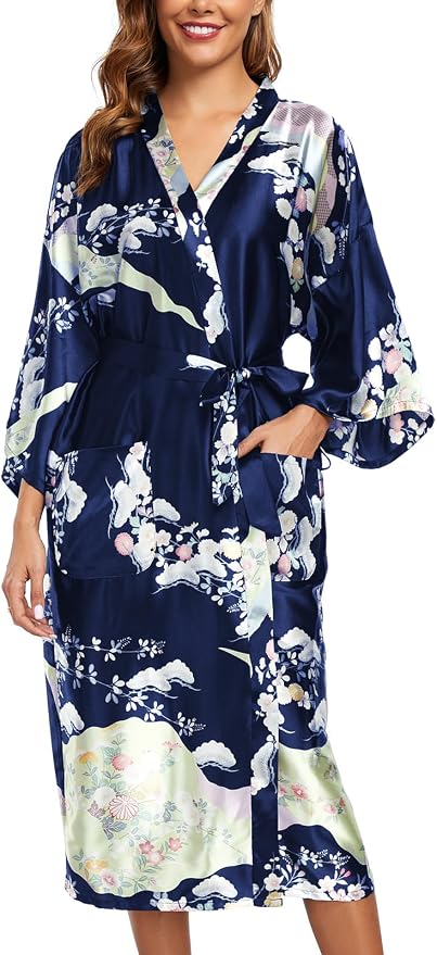 Floral Navy