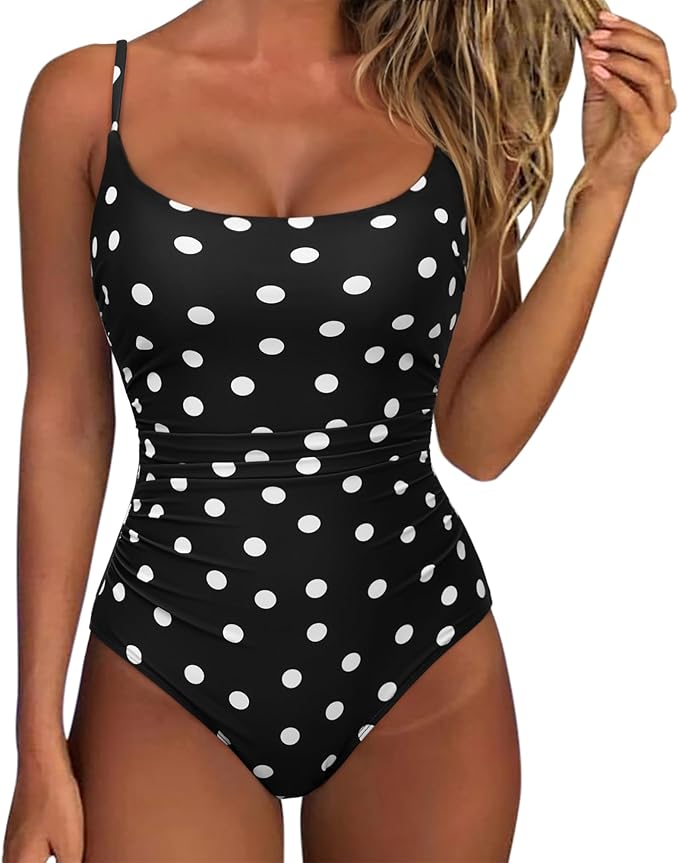 Black White Polka Dots