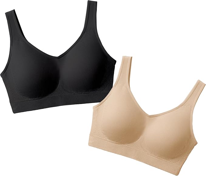 Black/Beige 2 Pack, Fixed Straps