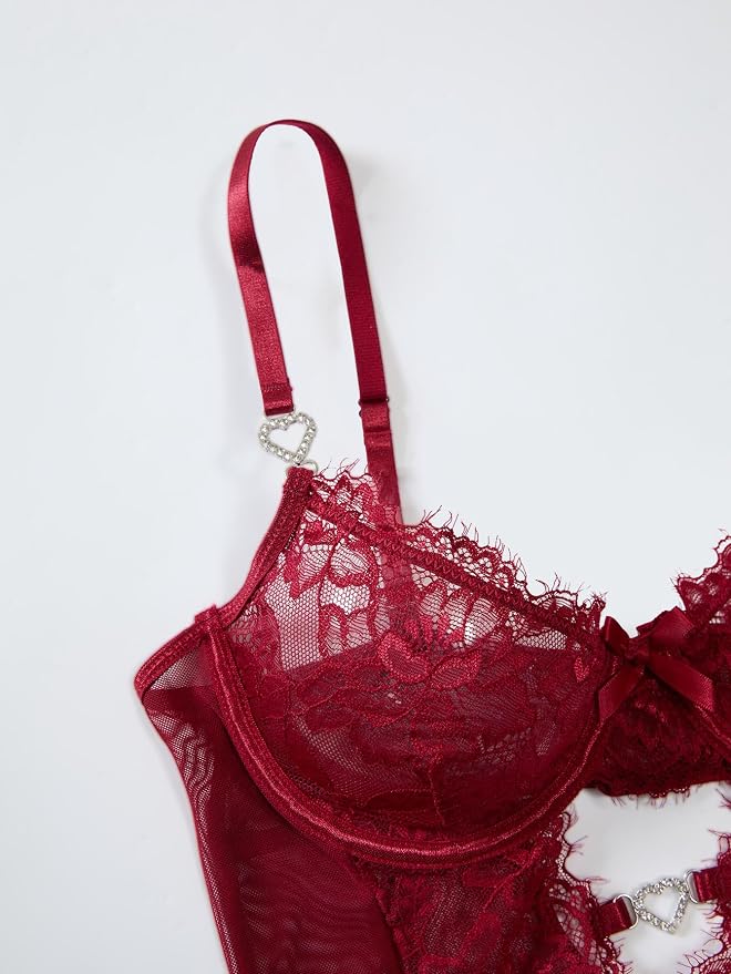 Sheer Wine Red