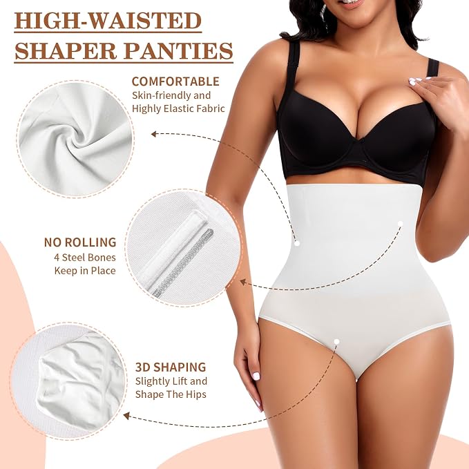 C# White(high-waist)