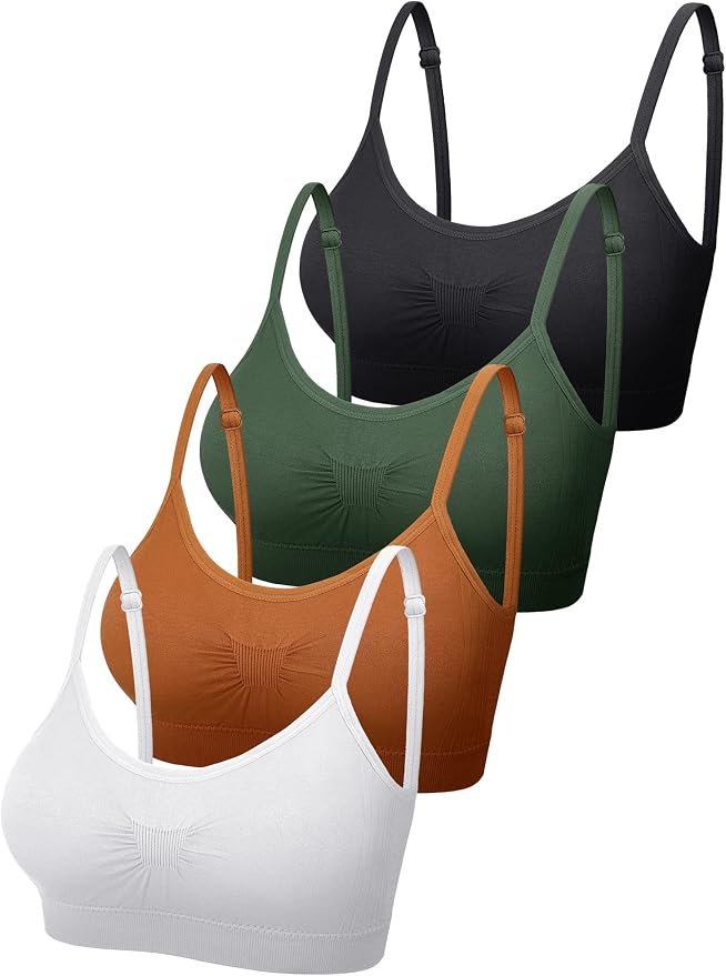 Black, Dark Green, Brown, White