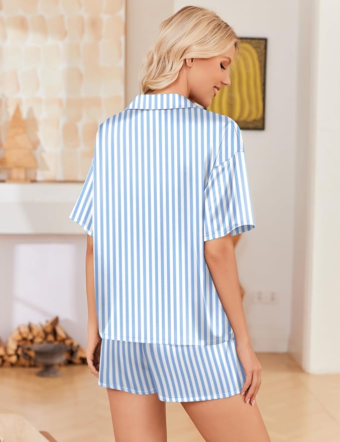 Blue White/Stripes