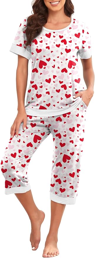Fp-white Red Heart