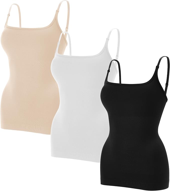 Black/White/Nude 3pk