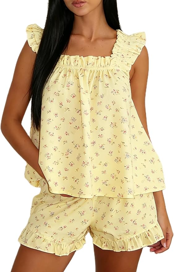 Frill Yellow Floral