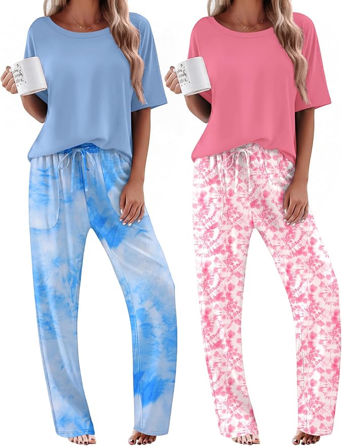 Tie-dye Blue/Tie-dye Pink