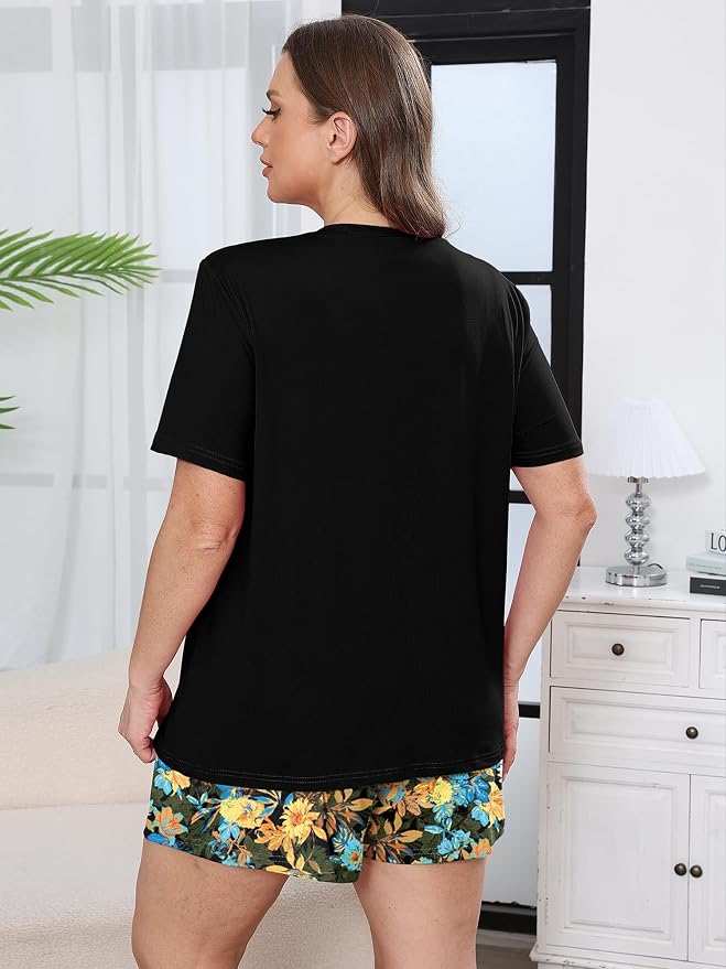 Yellow Blue Floral