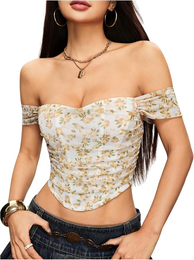 Light Yellow Floral
