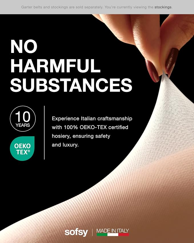 B08 | 1 Pair - Sheer Stockings | Cream