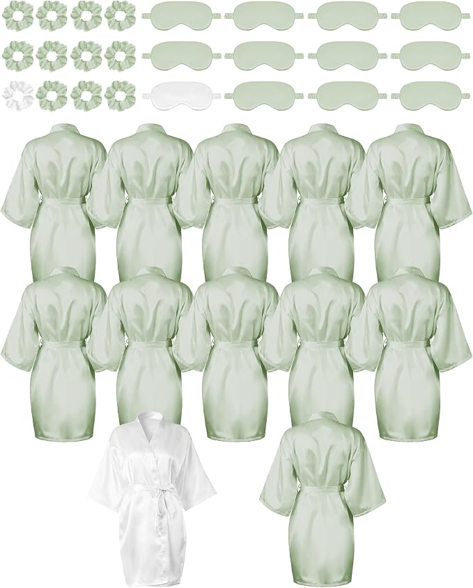 White, Light Green