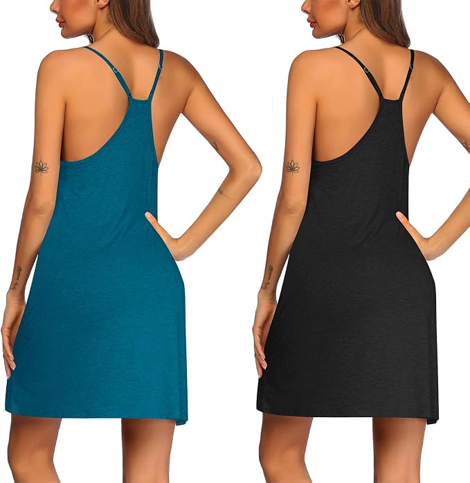 2 Pack-black&blue Green