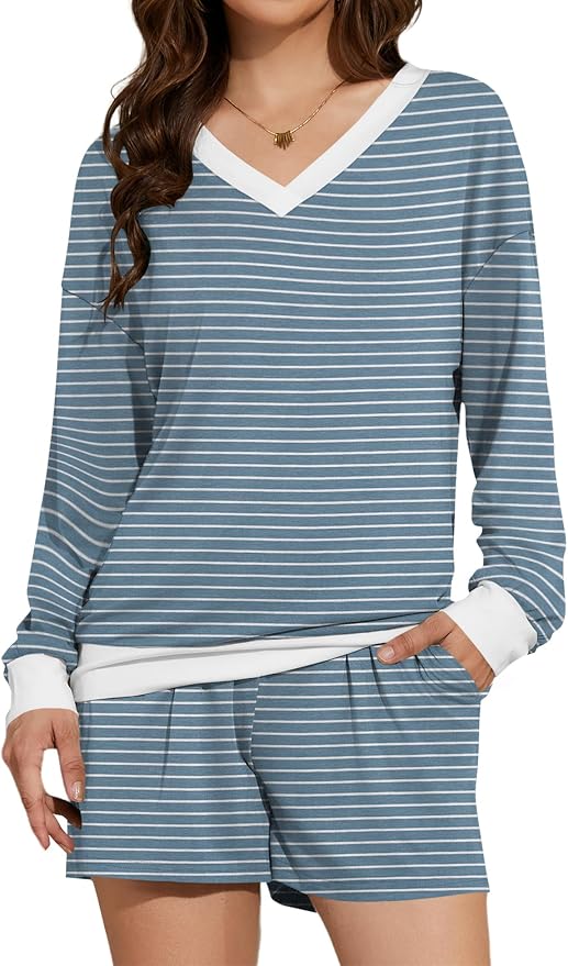 Blue White Stripes