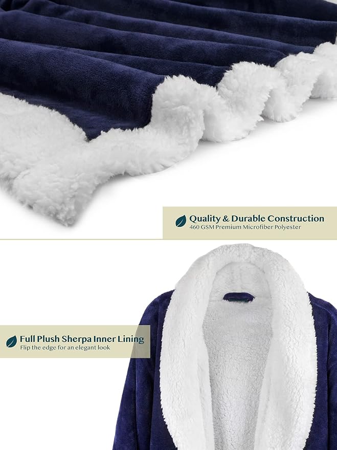 Navy With Sherpa