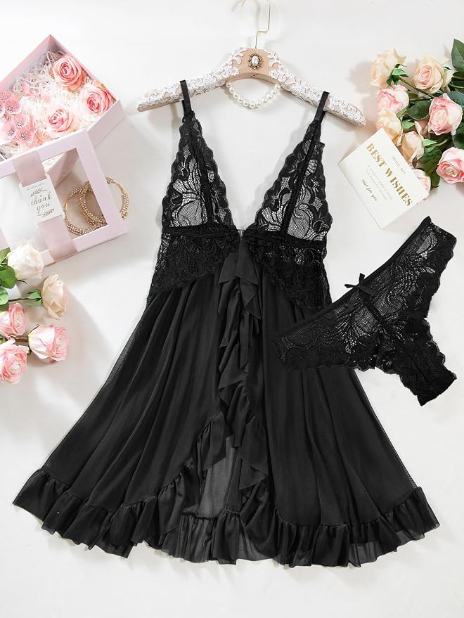 Floral Black