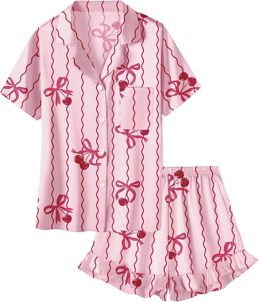 A Bow Cherry Pink
