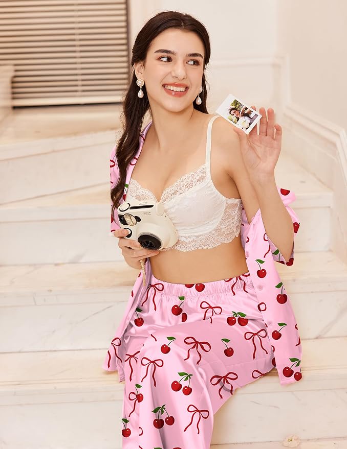 Pink-cherry Bow