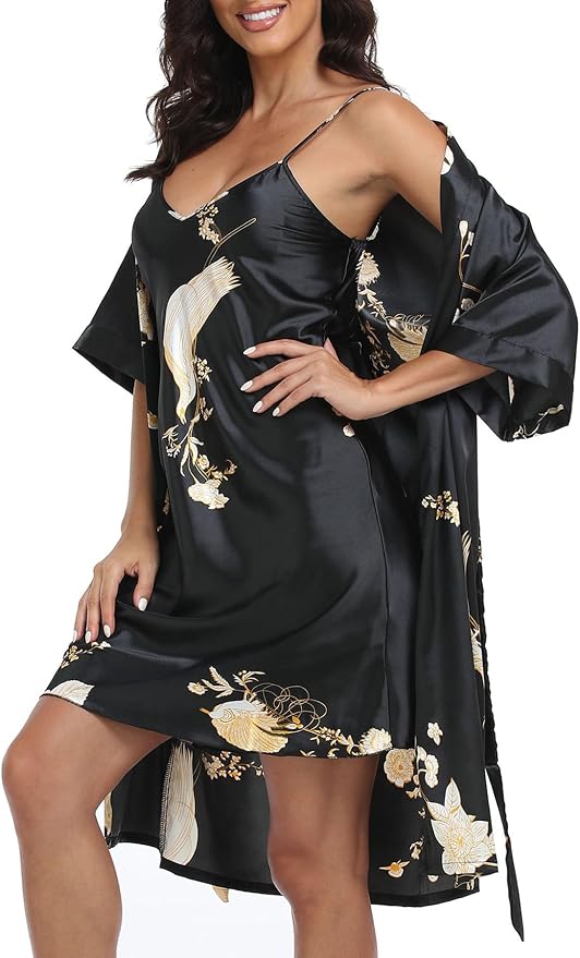 Floral-black Bird