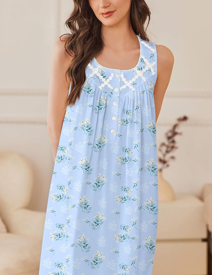 Blue Florals