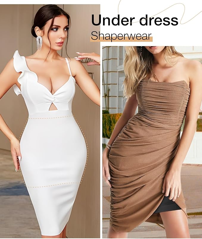 Black-half Slip With Non Slip Strip