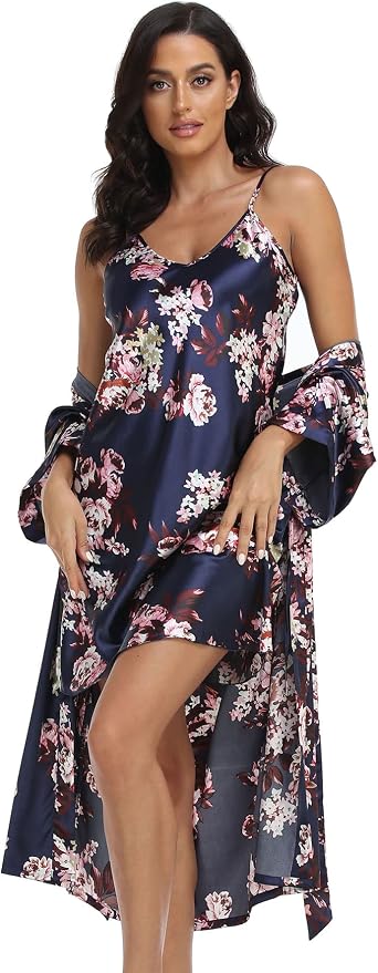 Floral-navy