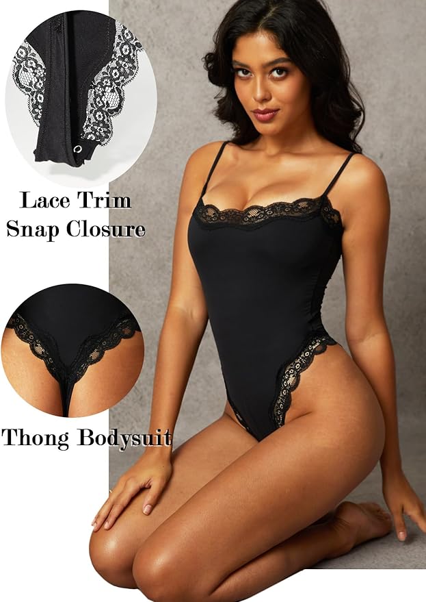 #1 Black Lace Trim