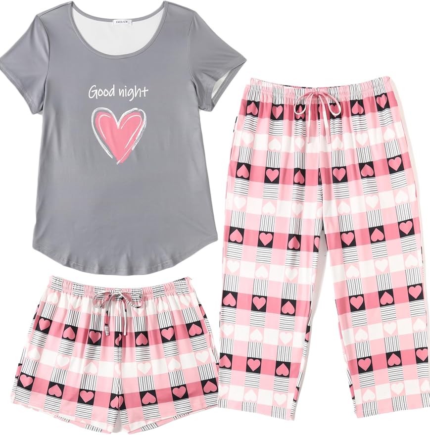 Pink and Grey Plaid