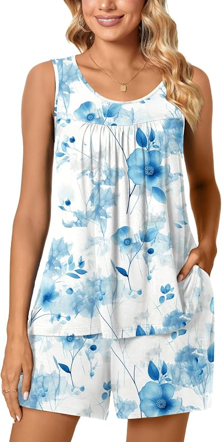 Light Blue Floral