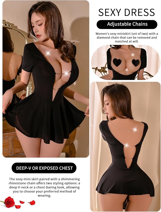 Office Secretary Uniform Black