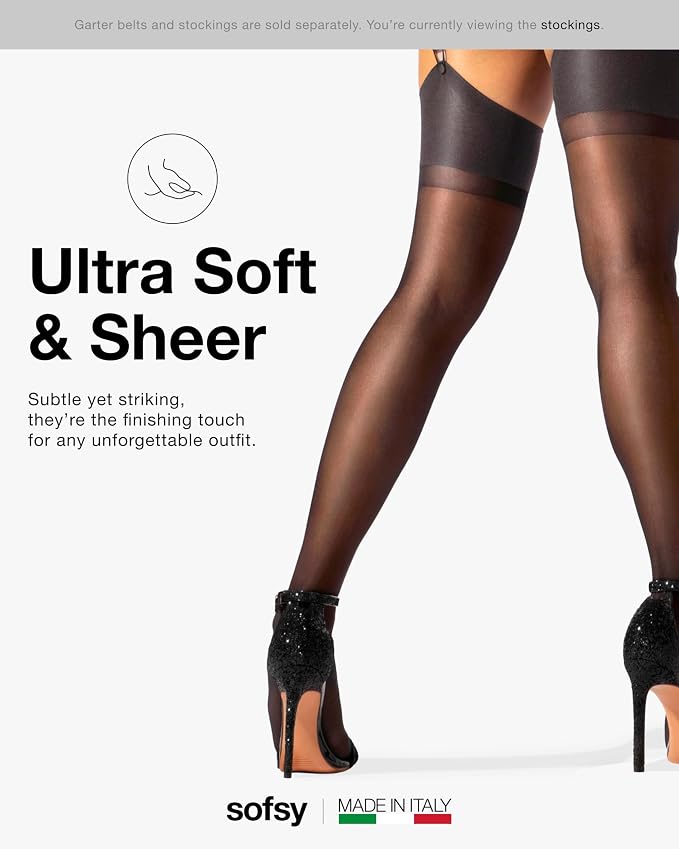 B06 | 1 Pair - Sheer Stockings | Gray