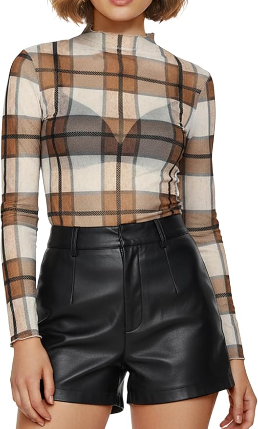 Khaki Grid
