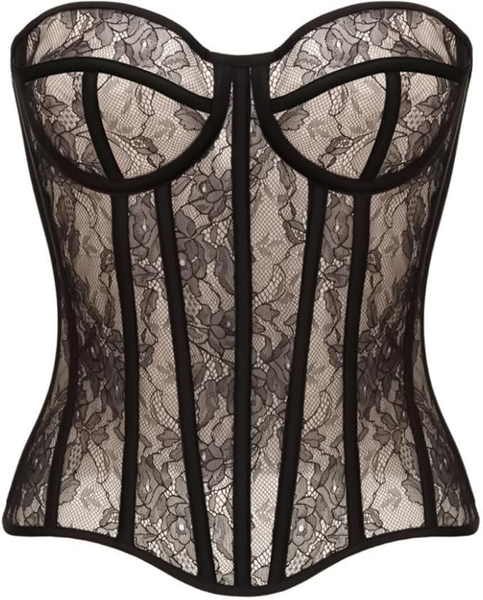 Black Lace - Measure Your Body & Use the Size Chart!
