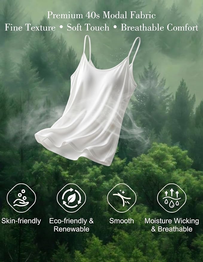 White & With Camisole