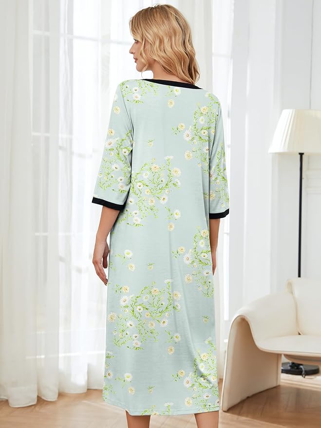 Light Green Floral
