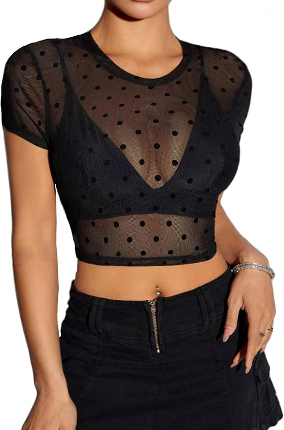 Dot Polka Black