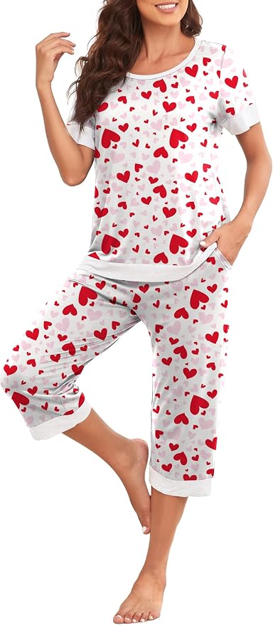 Fp-white Red Heart