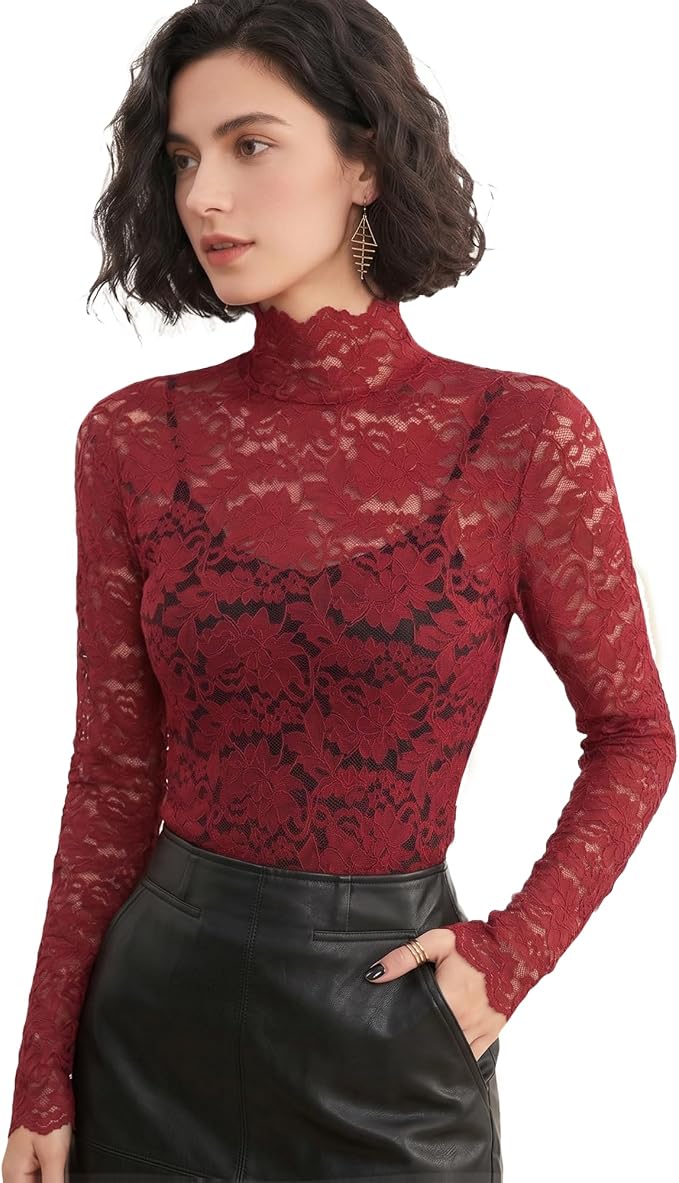 Red & With Camisole