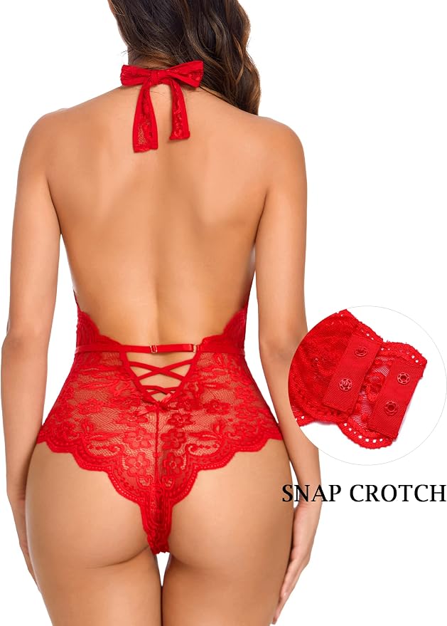 Red-(with Snap Crotch)