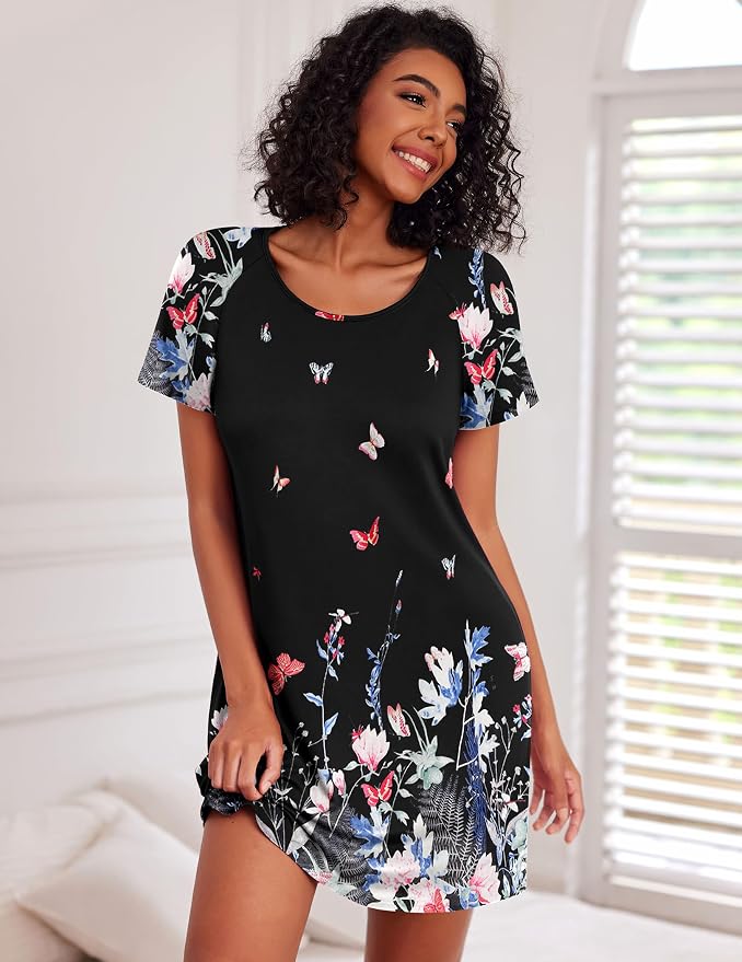 Navy/Black Butterfly/Wine Red