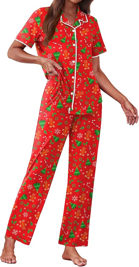 Christmas Red Gingerbread Man