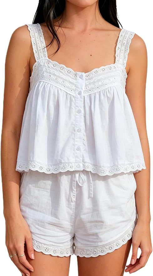 Eyelet White