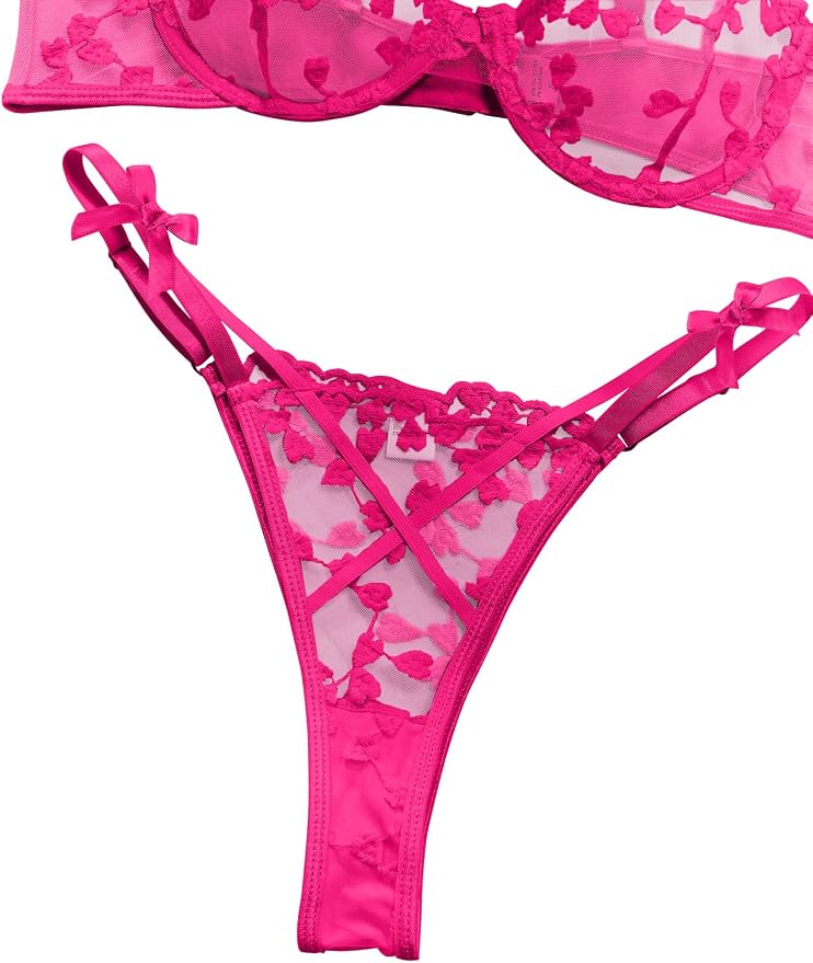 Bow Hot Pink
